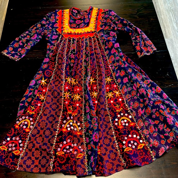 We The Free Dresses & Skirts - Floral vintage women Dress with Embellishments